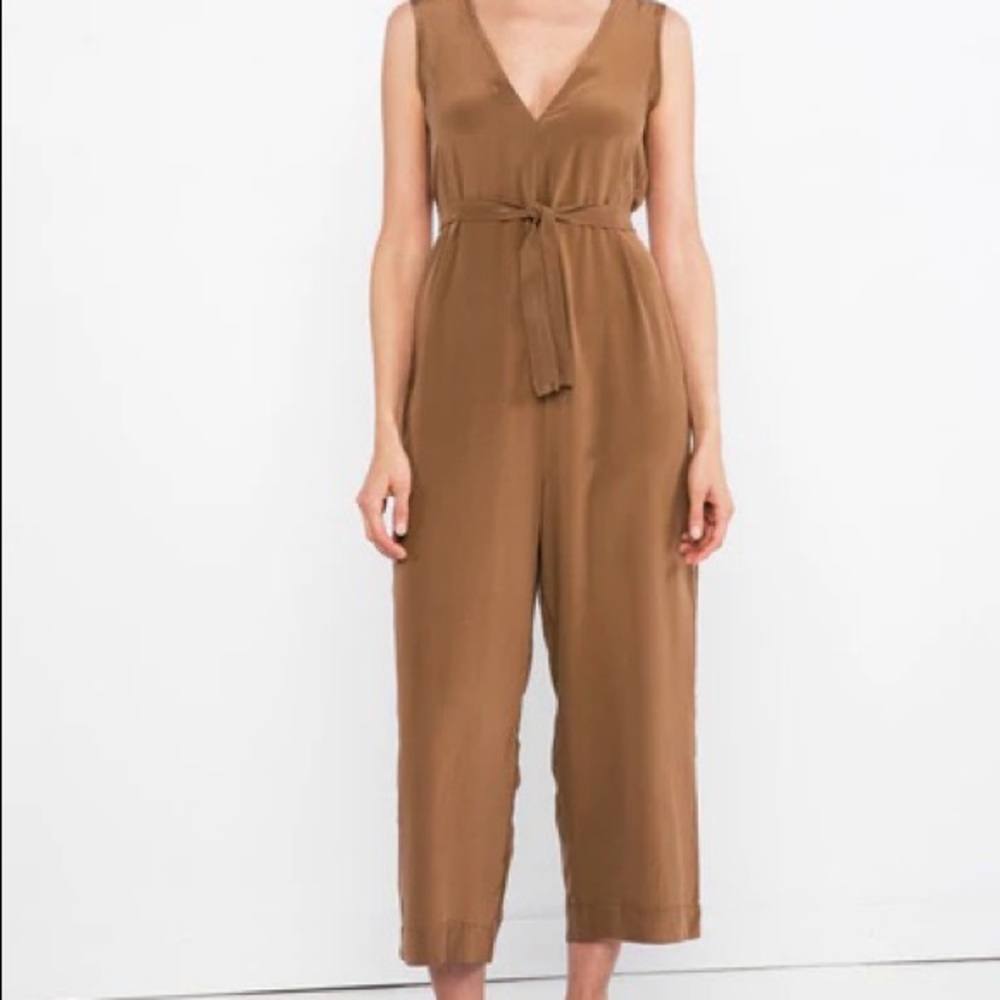 Elizabeth Suzann silk Mara Jumpsuit